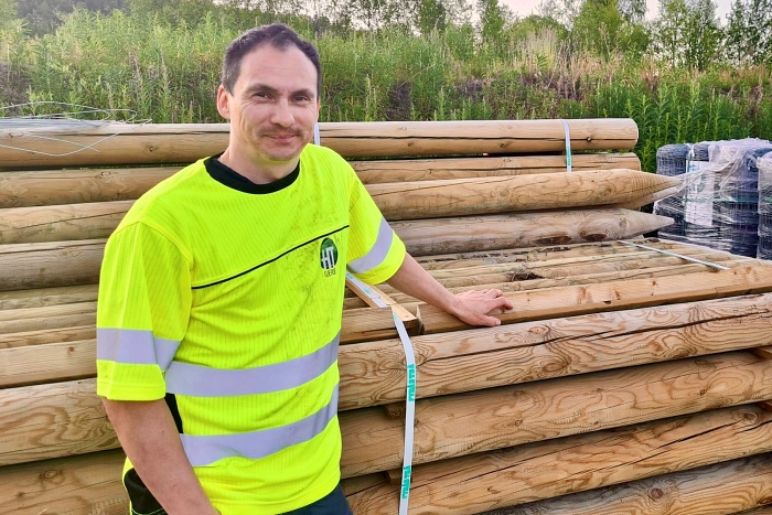 Kjell Magne Grønnli i HT Gjerde Finnmark